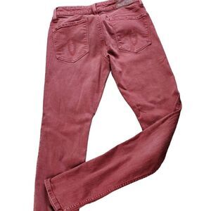 Nordstrom Level 99 Rust Liza Skinny Jeans